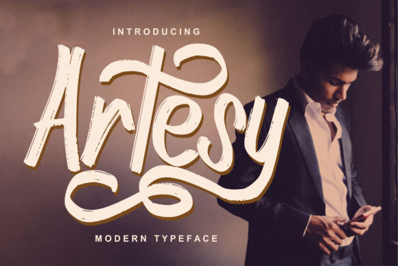 Artesy: A Bold Handwritten Font for Web Design