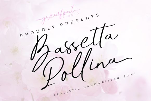 Bassetta Pollina: A Modern Script Typeface for Brands