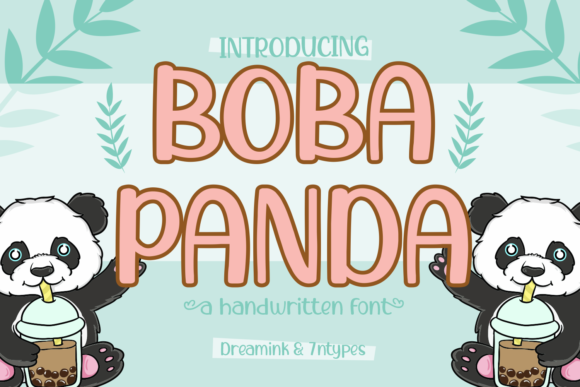 Boba Panda: The Handwritten Font for Friendly Brands
