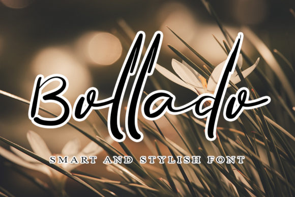 Bollado: A Handwritten Font for Elegant Branding