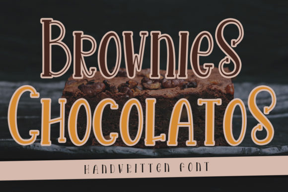 Brownies Chocolatos: A Sweet Handwritten Typeface