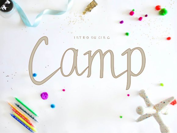 Camp Handwritten Font for Web Design