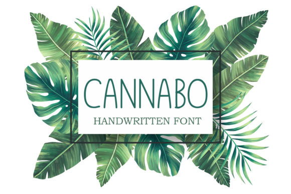 Cannabo: A Sweet Handwritten Font for Makers