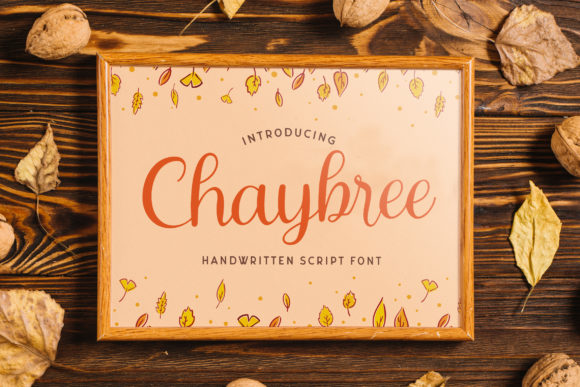 Chaybree: The Elegant Script Font for Editorial Design