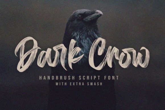 Dark Crow Typeface for Elegant Editorial Design