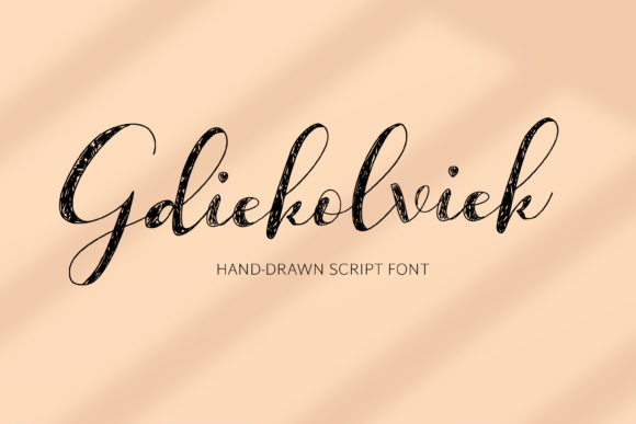 Gdiekolviek Font for Modern Web Design