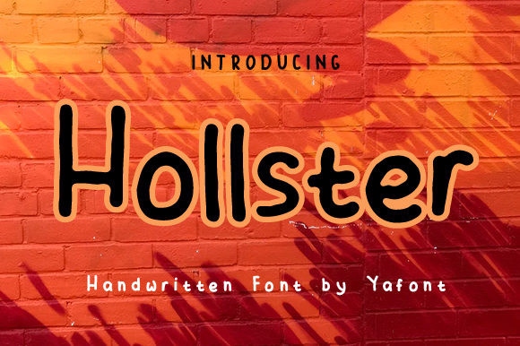 Hollster Font Review: A Friendly Handwritten Freebie