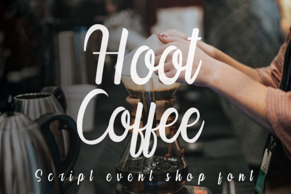 Hoot Coffee Font for Handmade Brands