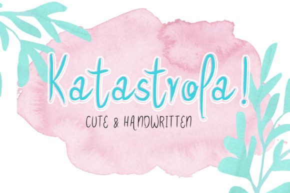 Katastrofa Font: Modern Script for Small Business Branding