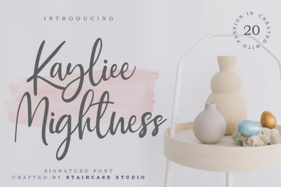 Kayliee Mightness: The Script Handwritten Font for Marketers