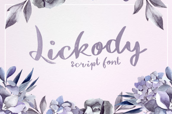 Lickody: A Versatile Handwritten Font for Web Design