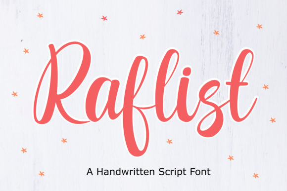 Raflist Typeface for Modern Branding