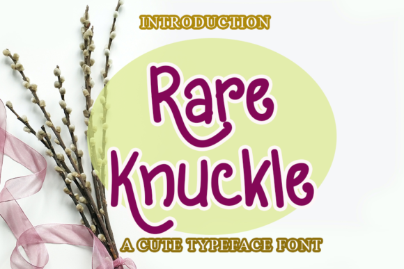 Rare Knuckle: The Handwritten Font for Bold Branding