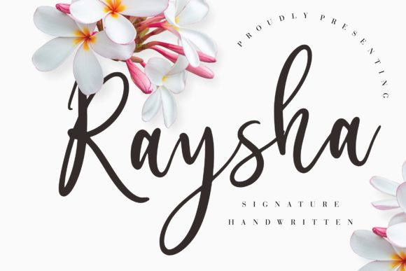 Raysha: The Elegant Script Font for Marketers