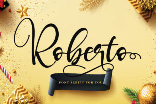 Roberto: The Playful Script Font for Branding