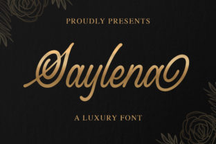 Saylena: The Elegant Script Handwritten Font for Editorial Design