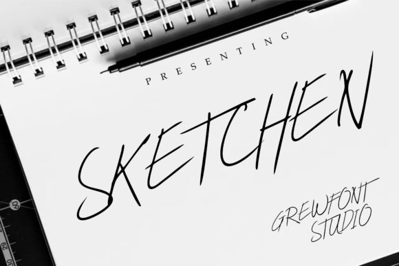 Sketchen Font: A Relaxed Handwritten Typeface for Branding