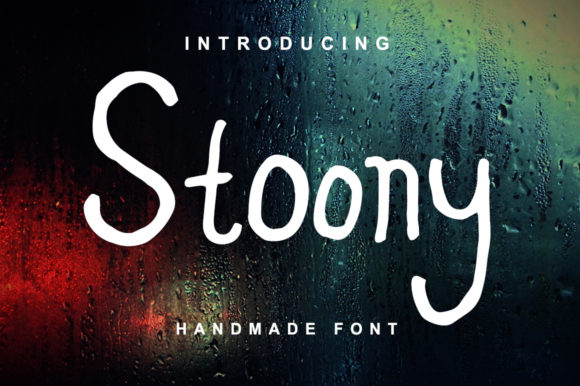 Stoony: A Playful Script Handwritten Font for Makers