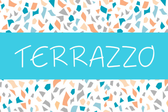 Terrazzo Font Review for Campaign Design