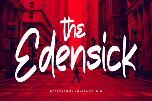 The Edensick Typeface for Modern Branding